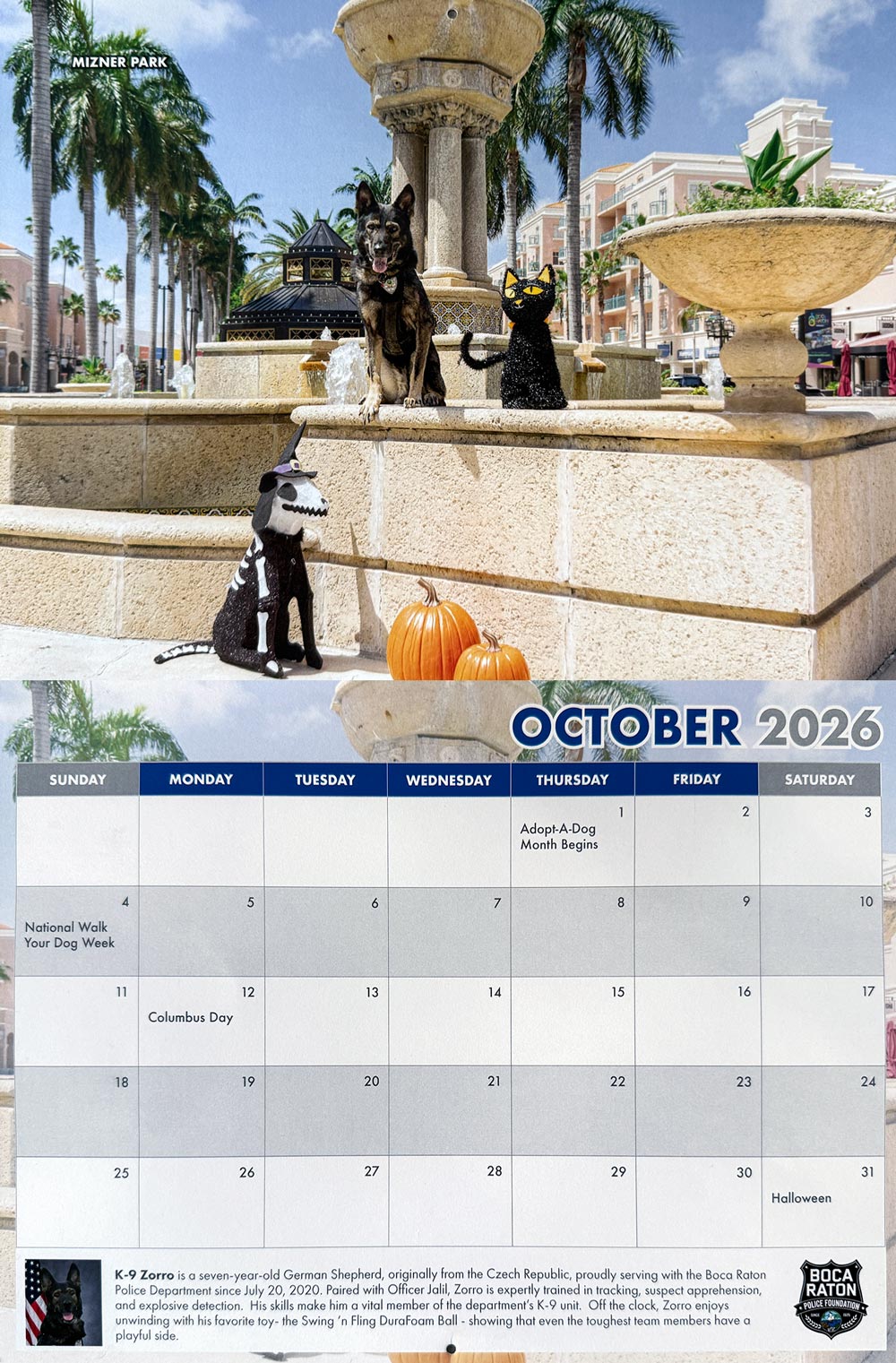 Boca Raton Police Foundation_October-2026_Calendar