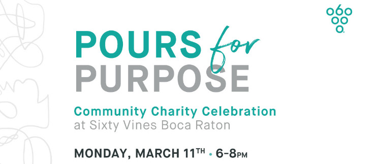 Pours for Purpose on March 11th
